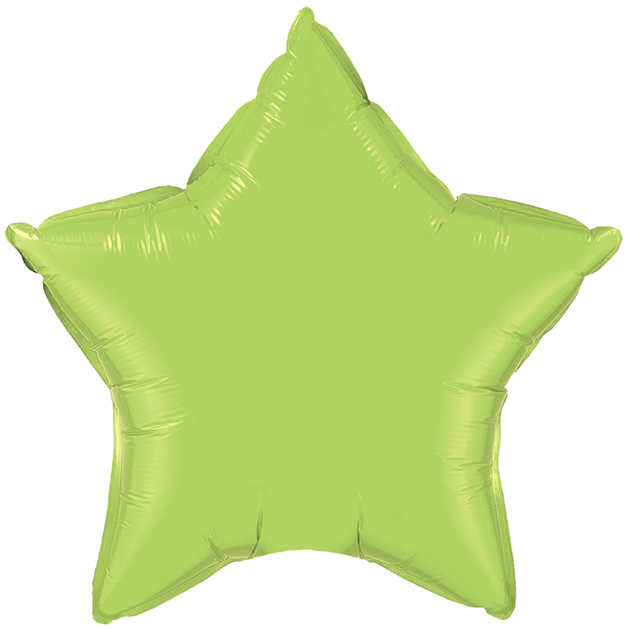 36" Lime Green Star